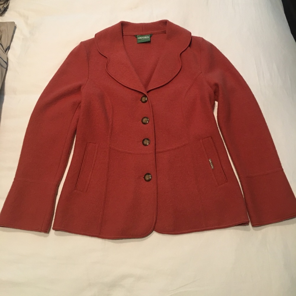 Austria Made Red Geiger Coat